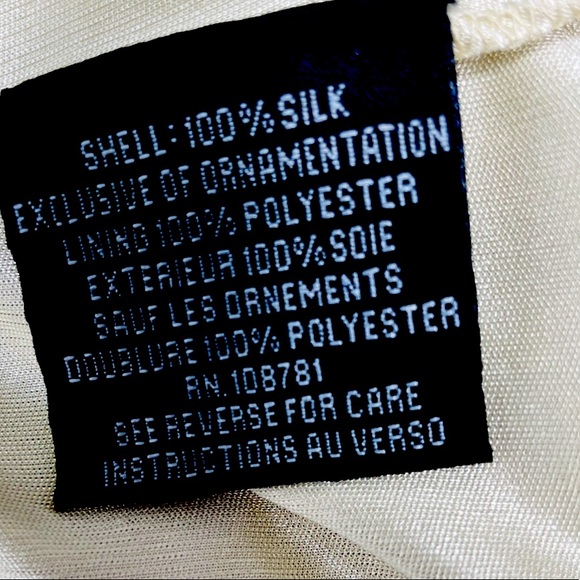 AIDAN MATTOX Gold Sequin Beaded Silk Split Sleeve Cocktail Dress NWT Size 4 - Picture 6 of 7